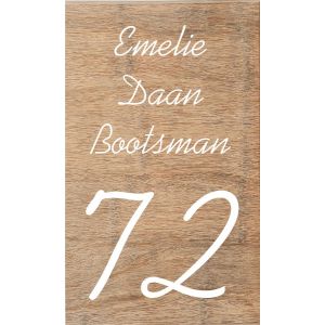 Bamboe 15x25cm Kaufmann