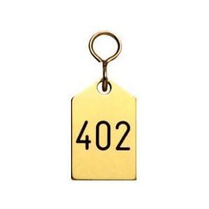 HB-8 sleutelhanger goud